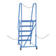 Vestil LAD-STL-5-G Semi-Trailer Access 5 Step Ladder, 58° Step Angle, 350 lbs. Capacity