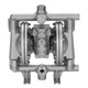 All-Flo A050 1/2 in. NPT Aluminum Air Diaphragm Pump w/ Geolast Diaphragms & Balls, Polypropylene Seats