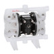 All-Flo A050 1/2 in. NPS Polypropylene Air Diaphragm Pump w/ Santoprene Diaphragms & Balls, Polypropylene Seats