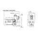 MP Pumps Petroleum 8 PumPAK® PO Series 2 in. NPT Self Priming Cast Iron Centrifugal Pump, Wet End Only, Pedestal/Engine Mount Adapter, High Flow Impeller, 150 GPM