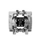 All-Flo C100 1 in. NPT Legacy Polypropylene Air Diaphragm Pump w/ Geolast Diaphragms & Balls, Polypropylene Seats