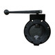 BTI 4-PV-C-BU-D PV Series 4 in. TTMA Flange Compact Aluminum Body Valve, Ductile Iron Disc, Nitrile Rubber Seat, Detent Handle