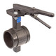 Shurjoint SJ-300N-L Series Grooved Butterfly Valve w/ Lever Handle, Nitrile Disc