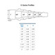 Dixon E-Series Hydraulic 303 Stainless Steel Straight Through Interchange Female Coupler