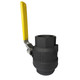 Sharpe 50B Series 1/4 in. NPS Full Port Carbon Steel Seal Welded 2-Piece Ball Valve, 2000 CWP