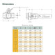 Sharpe 50B Series 2 1/2 in. NPS Full Port Carbon Steel Seal Welded 2-Piece Ball Valve, 1500 CWP