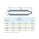 Donaldson P-GSL N Series 304 Stainless Steel Sterile Air, Steam & Liquid Filter Element, 05/3, Code 7 Connection, 5 Micron, EPDM, Welded End Cap