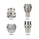 Dixon 2 in. 316 Stainless Steel Swivel Cam & Groove Fittings