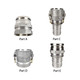 Dixon 3 in. 316 Stainless Steel Swivel Cam & Groove Fittings