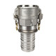 Dixon 3 in. 316 Stainless Steel Swivel Cam & Groove Fittings