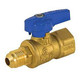 Jomar Valve T-204 Series Flare x FNPT Ball Valves w/Teardrop Handle, 600 PSI, Lifetime Warranty