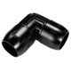 FastPipe® 3 in. 90° Elbow for Aluminum Pipe, Black