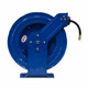 RapidAir 1/2 in. x 50 ft. Spring Retractable Air Hose Reel, Reel & Hose