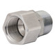 Husky 3/4 in. M x 1 in. F NPT Single Plane Aluminum Swivel