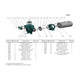 MP Pumps Petroleum 8 PumPAK® PO Series 2 in. NPT Self Priming Cast Iron Centrifugal Pump, Wet End Only, Close Couple Adapter, 5/8 in. Shaft Size, 150 GPM