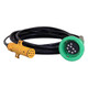 Civacon Green Thermistor Plug, Straight Cord, and Yellow Break-Away Plug w/ 2 J Slot & 8 Contact Pins - Kit