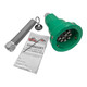 Civacon Green Thermistor Plug Only w/ 2J-Slot Pins & 8 Contact Pins for Scully® Compatible System