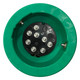 Civacon Green Thermistor Plug Only w/ 2J-Slot Pins & 8 Contact Pins for Scully® Compatible System