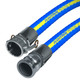 Hosepower Flextral PE75 2 in. DEF Suction & Discharge Hose Assembly w/ Stainless Steel Female Coupler x Male Adapter Ends