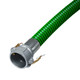 Kuriyama Tiger Green 4 in. EPDM Suction Hose Assembly w/ Female Coupler Ends