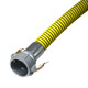Kuriyama Tiger Yellow 1 1/2 in. EPDM Suction Hose Assembly w/ Female Coupler Ends