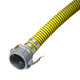 Kuriyama Tiger Yellow 3 in. EPDM Suction Hose Assembly w/ Female Coupler Ends