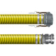 Kuriyama Tiger Yellow 3 in. EPDM Suction Hose Assembly w/ Female Coupler x Male Adapter Ends