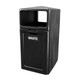 Forte Products Convenience Enclosed Top Waste Can