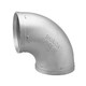 Shurjoint SS-10 Series Grooved 90° Elbow Fitting, 304 Stainless Steel