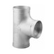 Shurjoint SS-20 Series Grooved Tee, 316 Stainless Steel