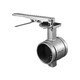 Shurjoint SJ-400 Series Grooved Butterfly Valve w/10 Position Lever, EPDM O-Rings, 316 SS