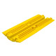 Elasco Single 2 in. x 2 in. Channel Dropover Cable Protector, Yellow