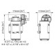 Marco® UP12/OIL 24V Transfer Pump for Lubricating Oil, 4 GPM, 1/2 in. NPT, 43.5 PSI, 6.6 ft. Self-Priming