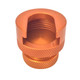 FlangeLock™ 0862ARU 1/2 in. Aluminum SAE Code 61, 62 Flange Plug