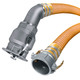 Kuriyama Tigervapor 4 in. Standard Duty Vapor Recovery Hose Assemblies w/ C x 45° Rigid Dixon VR4040CS-AL45 Ends