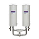 DAVCO Sea Pro Tall Duplex Fuel Filter/Water Separator, 1-5/16 in. - 12 UN/UNF-2A, 1,000 GPH