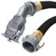 Kanaflex ST 120 VP 4 in. Vapor Recovery Hose Assemblies w/ C x 45° Swivel Dixon VR4040CS-ALS45 Ends