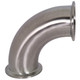 Dixon Sanitary B2CMP-R100 1 in. Stainless Steel 90° Clamp Elbow
