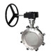 J-Flow Controls E-8324BCCCL1GO ANSI 150# 8 in. Lug Style Stainless Steel Disc High Performance Carbon Steel Butterfly Valve w/ Manual Gear