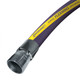 Continental ContiTech Purple Flexwing 2 in. 150 PSI Chemical Suction & Discharge Hose Assemblies w/ Stainless Steel Male NPT Ends