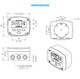 GPI RT40 Flow Rate Totalizer - Meter Mount, Glass Reinforced Nylon Housing