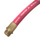 Continental ContiTech Frontier™ 1/2 in. Red 300 PSI Standard Air & Water Hose Assemblies w/ Crimped Male NPT Fittings