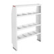 Weather Guard 9374-3-03 Adjustable 4 Shelf Unit - 13 1/2x42x60