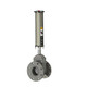 Betts Sump Flange x ANSI Flange Steel Pneumatic Operated Sliding Valve w/ 316 SS Stem & Gates