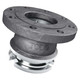 TODO II TT604-1107 6 in. Aluminum Dry Disconnect Adapter x 6 in. ANSI Class 150 Flange - FKM Seal