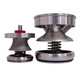 TODO II TT202-4407 2 in. Stainless Steel Dry Disconnect Adapter x 2 in. NPT - FKM Seal, High Temperature
