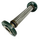 JME 18 in. Stainless Steel Braided Flex Joint w/ Fixed x Floating 2 in. x 2 in. TTMA Flanges