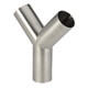 Wayland Ind. W428WB Butt Weld True Wye 304 Stainless Steel