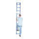 Vestil NTAL-10 10 Step Tank Access Ladder 300 Lb. Capacity