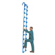 Vestil NTAL-12 12 Step Tank Access Ladder 300 Lb. Capacity